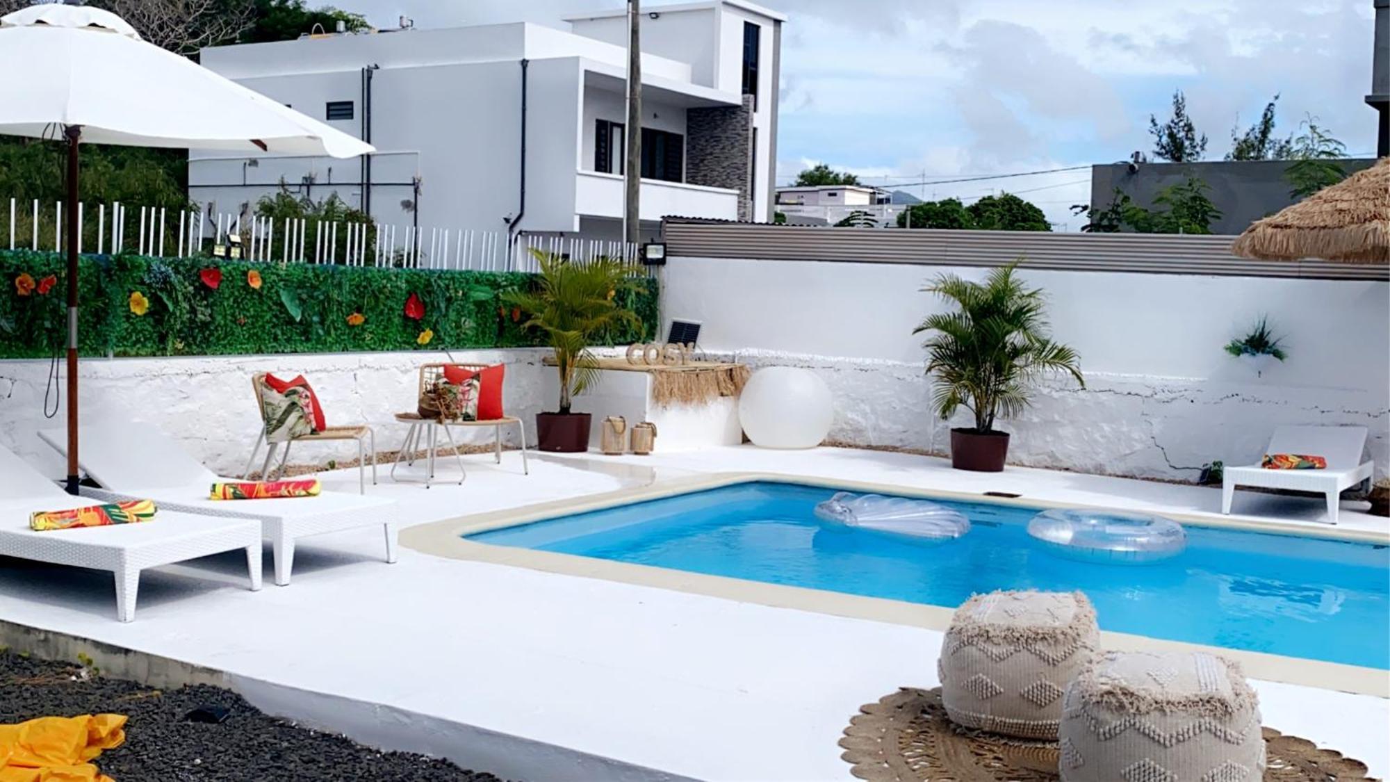 Cocoon Paradise Flic en Flac Luaran gambar