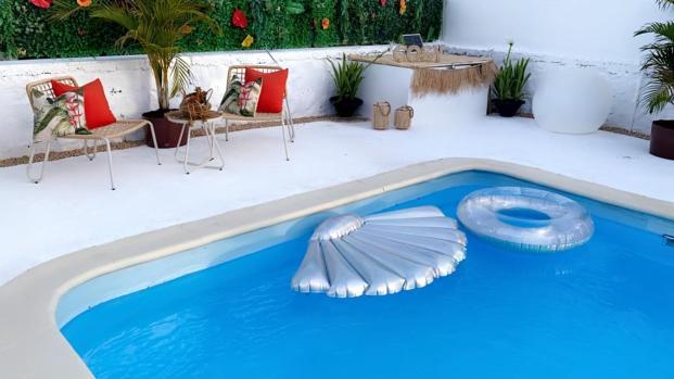 Cocoon Paradise Flic en Flac Luaran gambar