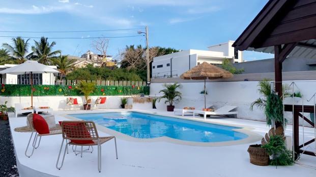 Cocoon Paradise Flic en Flac Luaran gambar